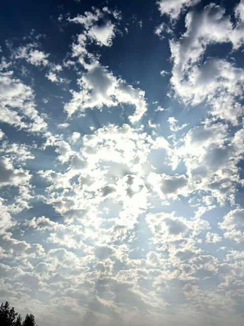 Shining clouds 