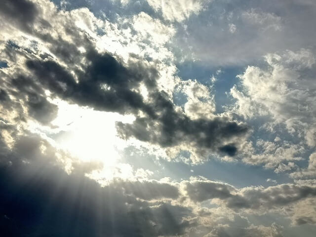 Sun and clouds 