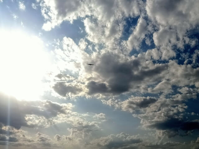 Beautiful cloudy sky 