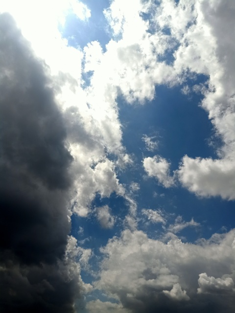 Cloudy sky beauty 