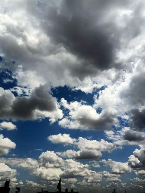 Attractive cloudy sky image 