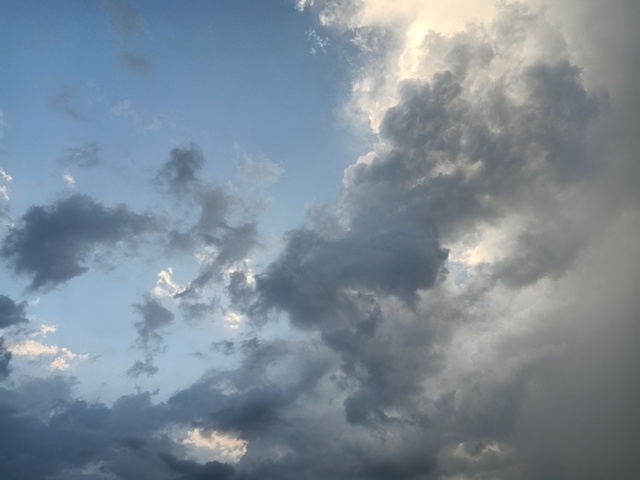 Clouds before rain 