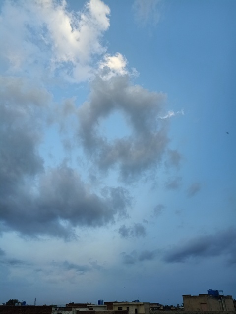 A cloud ring 
