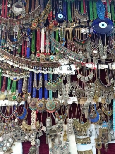 Traditional jewelry stall