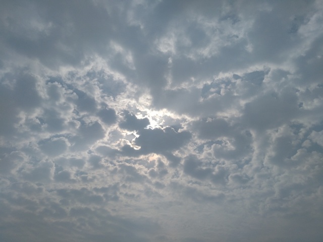 Clouds and sun 