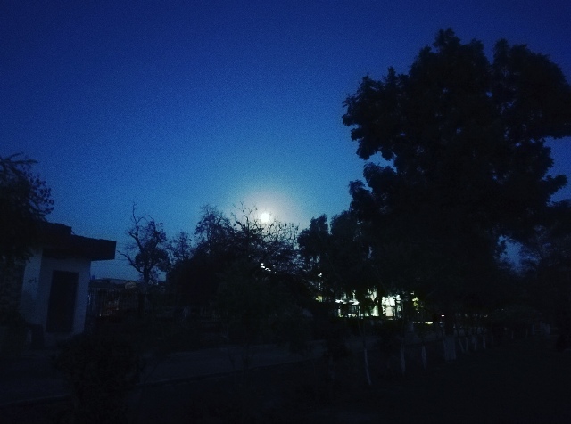Full moon sky 