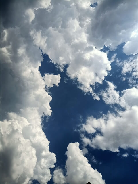 Cloudy sky image 
