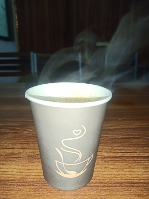 Hot tea cup 