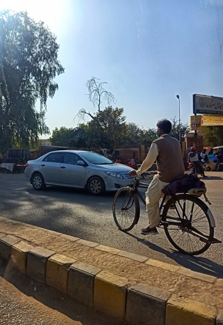 Traveling through cycle in Asia 